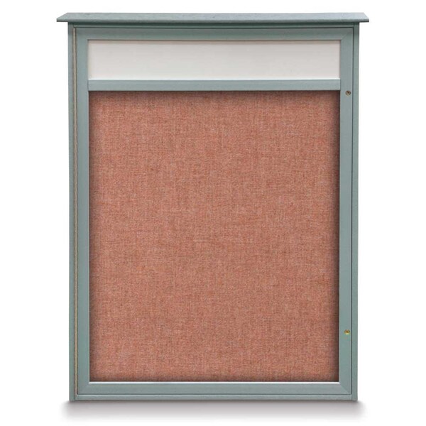 Double Door Enclosed Indoor Letterboard
